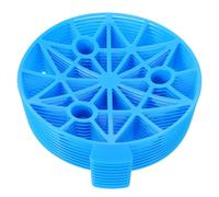Angoily 10 Pièces Plateau Porte-pastèque en Plastique Bleu, Support Sécurisé Facile à Installer pour Pastèque et Fruits, pour Cultures Agricoles et Espaces Verts
