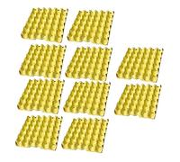 Angoily 10 Pièces Plateaux De Rangement Pour Œufs Soi-même Boîtes De Conservation Pour Œufs Jaunes Contenant Jusqu'à Chacun