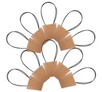 Angoily 10 Pièces Poignée De Sacs De Fleurs Pochette Sacs D'emballage De Fleurs De La Saint-valentin Sac De Fleurs Sac De Paquets De Fleurs De La Saint-valentin Papier Kraft Brun