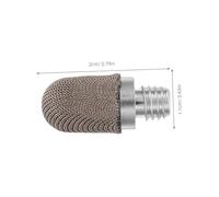 Angoily 10 Pièces Pointeurs de Stylet Capacitif Remplaçables Fibre Conductrice pour Stylets Haute Précision Professionnelle Compatible avec Écrans Tactiles