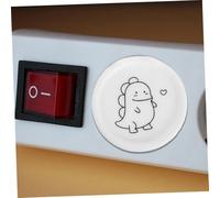 Angoily 10 Pièces Protection Prise Électrique Garçon Fille Caches Sécurité Choc pour Prises Installation Rapide pour Protection Garçon Fille Compatible Multiprises Couleur Blanche