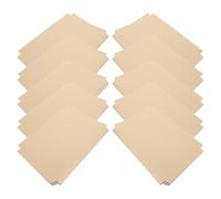 Angoily 10 Pièces Protège-livres en Papier Kraft Auto-adhésif pour Livres Rigides et Manuels Scolaires Ajustement Serré, Style Vintage Rétro pour Gestion en Classe ou Bureau