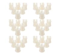 Angoily 100 Embouts En Caoutchouc Pour Roulettes De Chaises De Bureau Inserts En Plastique Pour Roulettes De Chaises De Bureau Inserts Pour Douilles De En Plastique
