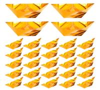 Angoily 100 Lingots de Papier Sacrificiels Chinois 16X19 CM Grands Lingots en Papier Traditionnels pour Culte DIY Fournitures Sacrificielles pour Fête de Qingming et Respect aux