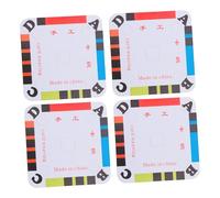 Angoily 100 Pièces Cartes de Tissage Papier pour Métier à Aux Cartes Surface Lisse Kit DIY pour Artisanat Manuel