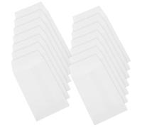 Angoily 100 Pièces Enveloppes Blanches pour Économies Petites Pochettes Papier Légères et Pratiques pour Rangement Bijoux Clés pour Organisation et Transport Quotidien