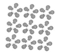 Angoily 100 Pièces Five Element Pendant Necklace Charms Assorted Ancient Metal Pendants For Jewelry Making Earrings And Bracelets Alloy Blessing Accessories Mixed Style