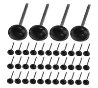 Angoily 100 Pièces Glass Safety Eyes for Crafts Secure Needle Insert Stuffed Animal Doll Making Supplies