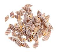 Angoily 100 Pièces Pendentif Conque Perles Océan Coquillages Pour Artisanat Breloques Océan Bijoux Perles Et Breloques Coquillages Pour Décoration Décor Coquillage Décor De Plage Décor