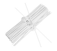 Angoily 100 Pièces Wire Hooks for Calendars Iron Small Picture Frame Hangers Versatile Wall Calendar Binding Kit for Posters