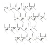 Angoily 1000 pièces Agrafes Chaudes pour Réparation Pare Chocs Voiture Baguettes de Soudure Acier Petites et Grandes Compatible Machine à Souder Plastique Réparation Plastique Abs PVC