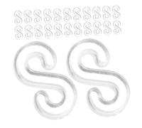 Angoily 1000pièces Lot de Pinces s pour Bracelets Élastique Crochets pour Élastiques Kit De Pinces pour Métier à Tisser