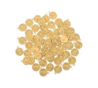 Angoily 100pièces Pendentifs Décoratifs Vintage à Suspendre Accessoires pour Création de Bijoux Colliers Bracelets et Porte-clés