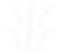 Angoily 10bottes Tiges De Fleurs Artificielles Acrylique Tiges De Perles Acrylique Fleurs Pour Vase