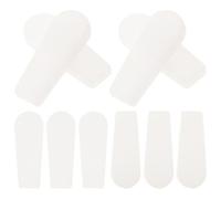 Angoily 10pcs Manchons à Griffe en Caoutchouc Blanc pour Machines à Pince, Résistance à L'usure et Adhérence Renforcée, Accessoires pour Distributeurs Automatiques