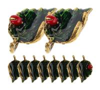Angoily 10pièces Breloques Forme Pour Bijoux Fournitures De Bricolage Pendentifs à Breloques Pour Bijoux Soi-même Pour Sacs