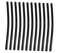 Angoily 12 Pièces Bâtons de Colle Chaude Haute Température Adhésif Ultra Viscieux pour Artisanat Réparation et Décoration Transparent Flexible et