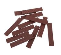 Angoily 12 Pièces Cales en Plastique Nivellement de Fontaine Extérieure, Base Stable pour Élément Aquatique, Installation Facile et Résistance aux Intempéries, pour Jardins et Cours