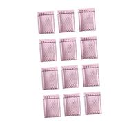 Angoily 12 pièces Enveloppes à Bulles Rose Poudre Pochette Dexpédition Rembourrée Étanche et Choc pour Protection Cosmétiques Bijoux Électronique