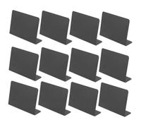 Angoily 12 pièces Mini Chalkboards PVC Writing Blackboards For Signs And Decoration Reusable Message Boards For Restaurants And Events