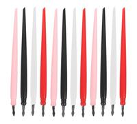 Angoily 12 pièces Scratch Painting Pens Set With Metal Tips Smooth DIY Scratch Tools For Fine Detailing And Multi-color Creative Art