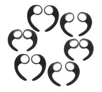 Angoily 12 Pièces Silicone Embouts D’écouteurs Intra-Auriculaires M1, | Aile Sportive, Maintien Sûr, Confort D’ajustement, pour Casques et Oreillettes, Activités Physiques