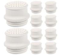 Angoily 12 Têtes de Lanterne à Gaz en Céramique Buses pour Lampe à Vapeur Accessoires de Rechange Légers et Portables Matériel de Camping pour Éclairage Extérieur