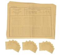 Angoily 120 Pièces Chinese Calligraphy Practice Sheets For Beginners Brush Pen Training Paper For Home And Classroom Use
