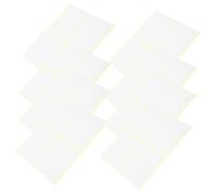 Angoily 120 pièces Lot de Étiquettes Autocollantes Blanches Grandes Adhésives et Faciles à Écrire pour Boîtes de Rangement et Adresse Autocollants Nominaux Résistants et Pratiques