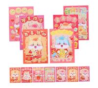 Angoily 120 Pièces Spring Festival Packets With Horse Design Paper Chinese Envelopes For Year Of The Horse Celebration