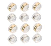 Angoily 12pièces Bouchons De Sécurité Pour Boucles Oreilles Fermoirs Silicone Accessoires Pour Boucles Oreilles Lot
