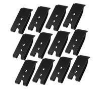 Angoily 12pièces Lot de Clips Ceinture Métal Boucle Ressort Double pour Sacs Pochette Et Autres Articles