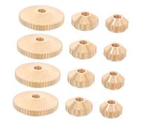 Angoily 12pièces Lot de Écrous Laiton pour Aiguilles Horloges De Rechange pour Mécanismes Horloges à Quartz Accessoires De Réparation