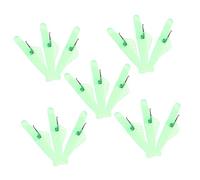 Angoily 15 Pièces Enfile-Aiguille Filetage à Aiguille Mini-Filetage à L'aiguille Épingles Enfileur pour La Couture Fil Machine à Coudre Remplacement Simple Enfileurs Micro Abdos Vert