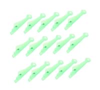 Angoily 15 Pièces Enfile-Aiguille pour Fil Machine à Coudre Universel Enfileurs Épingles Simple Mini-Filetage à L'aiguille Remplacement Micro Filetage à Aiguille Crochets Abdos Vert