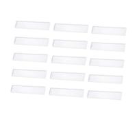 Angoily 15 Pièces Lot de Moules Silicone pour Marque Pages Rectangulaires Moules Diy Résine Époxy Cristal Complet pour Création