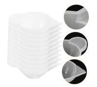 Angoily 15 pièces Lot de Moules Silicone pour Mélange de Résine Gobelets de Distribution Réutilisables pour DIY Accessoires Pratiques pour Artisanat et Création de Résine