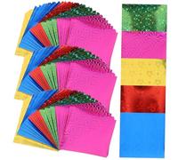 Angoily 150 pièces Papier Origami Carré Facile à Plier pour Bricolage DIY pour Projets Créatifs et Artisanat avec Garçon Fille
