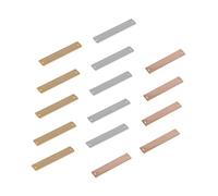 Angoily 15pièces Pendentif Vierge à Estamper Breloque à Estamper Collier Pendentif à Barre Vierge Pendentif à Breloque à Barre Fabrication De Bijoux à