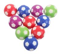 Angoily 16 de Foot 28 Mm, Couleurs Assorties, Pièces de Rechange Compatibles Machine de Jeu de Football, Boules et Faciles à Nettoyer pour Foot Bureau et Loisirs Couleur