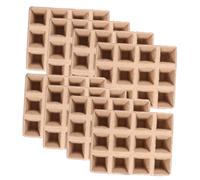 Angoily 18 pcs Kit de Pots de Culture Papier Cellules pour Semis Plateau de Germination Écologique pour Plantes Légumes et Fruits Fibres Naturelles Biodégradables
