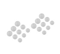 Angoily 18 Pcs Moule Silicone Sphérique DIY Flexible Résistant Réutilisable pour Bijoux Résine Époxy Artisanat Créatif