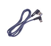 Angoily 1m Câble USB Type-c Degrés Chargeur Et Data pour Smartphones Compatible Note Gris