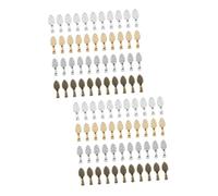 Angoily 2 Ensembles Accessoires De Bricolage Bijoux Bricolage Charme Pendentif Charme Faire De Bijoux De Pendentif Bricolage Bijoux Pendentifs Collier Alliage 100 Pièces * 2