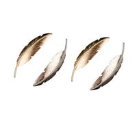 Angoily 2 Ensembles Accessoires Diy Charms Rétro Plume Pour Décoration De Bijoux Pour Personnalisées Et Décorations De Têtes Or Et 2 Pièces * 2