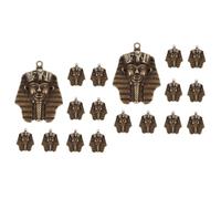Angoily 2 ensembles Bijoux En Alliage Rétro Colliers Clés Breloques De Mariage Pour La Fabrication De Bijoux Pendentifs Porte-Clés Breloques Vintage Breloques 10 pièces * 2