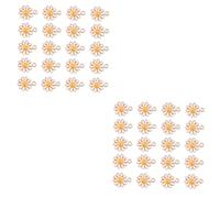 Angoily 2 Ensembles Lot De Pendentifs Tournesol Alliage Pour Bijoux Diy Accessoires De Bricolage Pour Colliers Bracelets Et Porte Clés Ornements Suspendus Pour Création 100 Pièces * 2