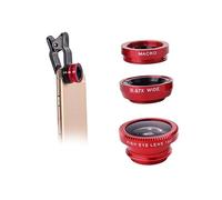 Angoily 2 Ensembles Objectif Téléobjectif pour Smartphone Objectif Macro à Clipser pour Téléphone