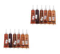 Angoily 2 Ensembles Pâte Réparation Meubles Kit Réparation Rayures Sol Et Pour Portes Fenêtres Parquet 6 Pièces * 2