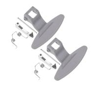 Angoily 2 Ensembles Poignée de Verrouillage de Porte pour Lave-linge Compatible Lot Rechange Métal Empêche le Desserrage du Loquet Facile à Installer